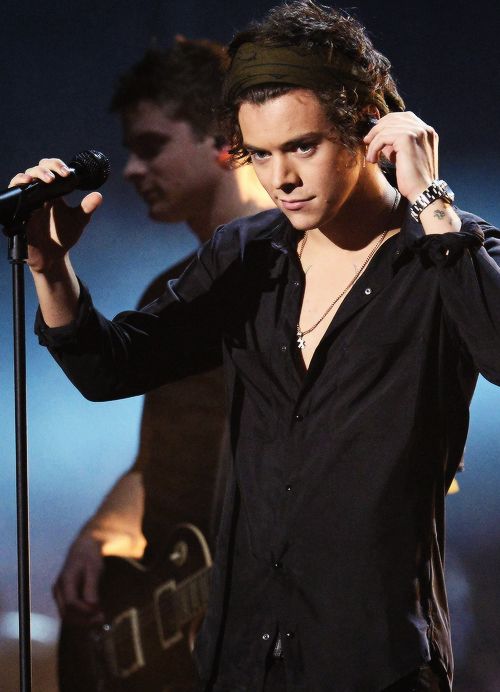 Harry Styles en 2013 en la final de X- Factor